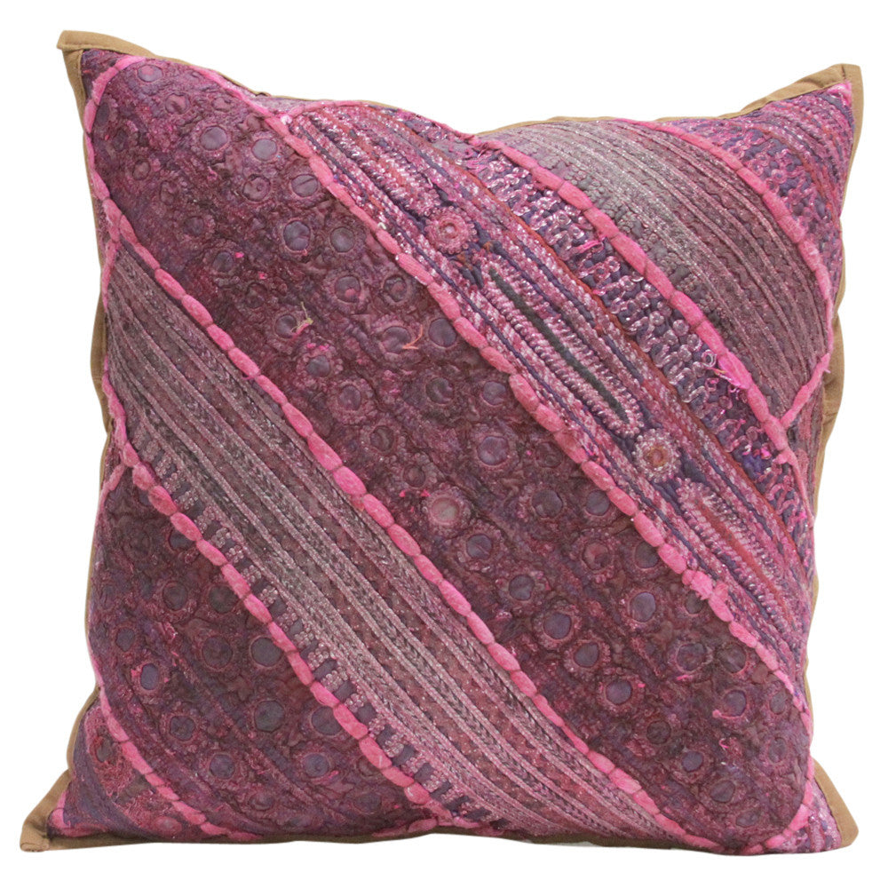 Striped Small Jaislmer Pillow