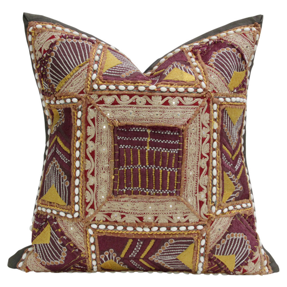 Zardoshi Small Jaislmer Pillow