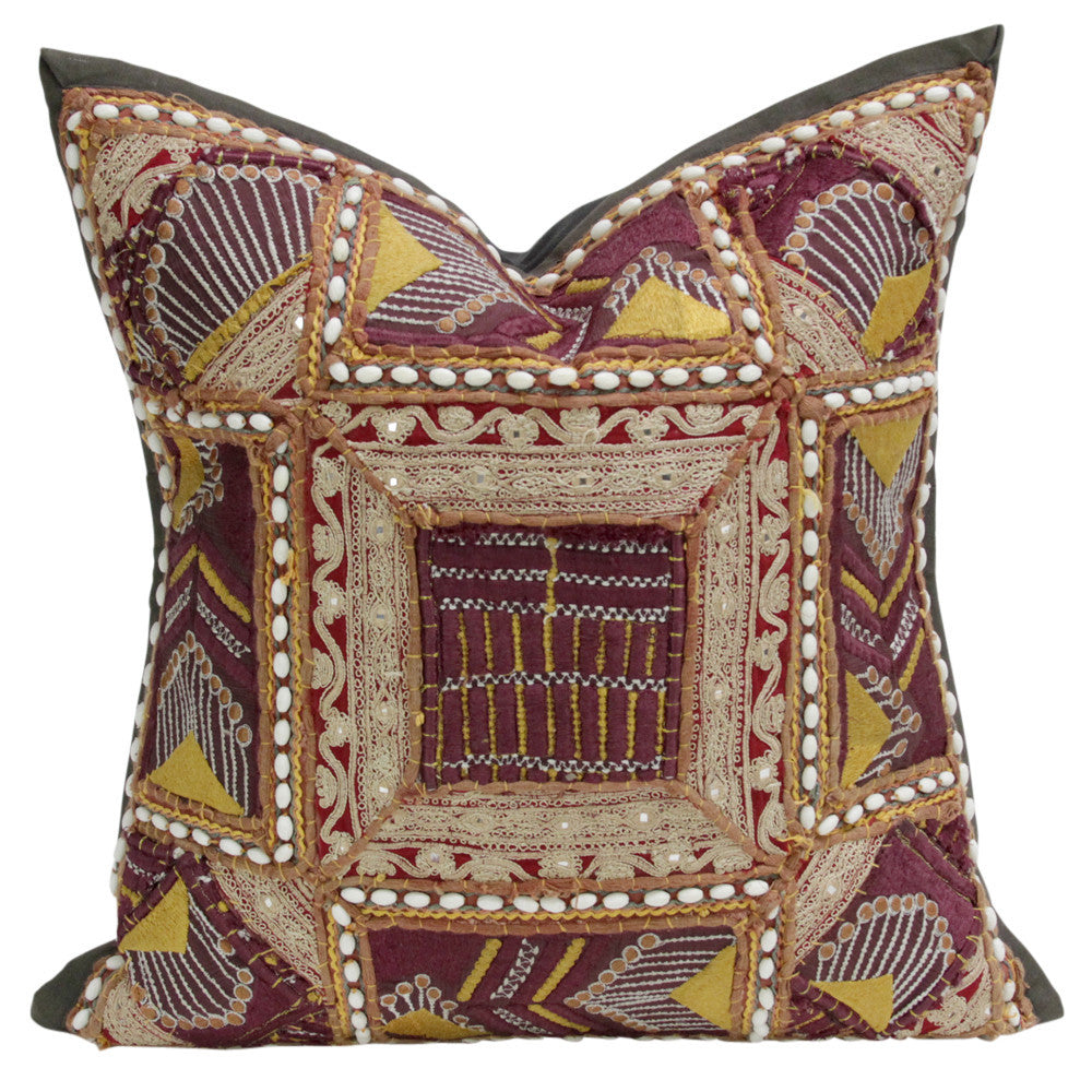 Zardoshi Small Jaislmer Pillow