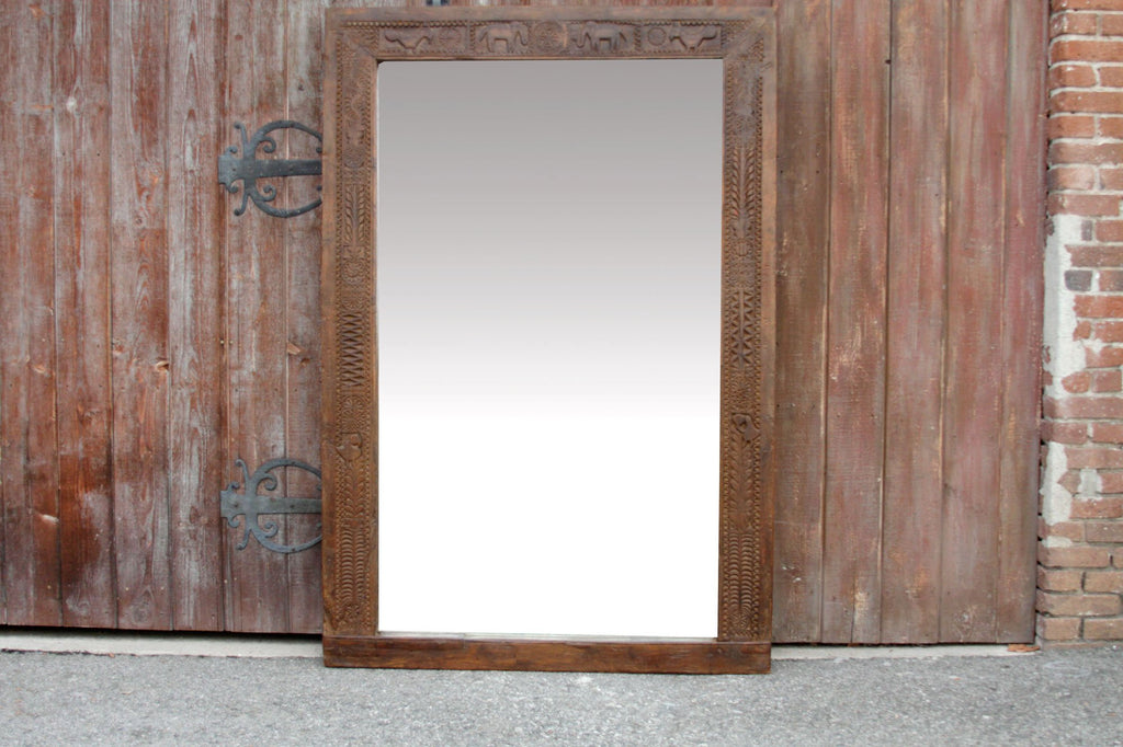 19th Century Orissa Large Mirror