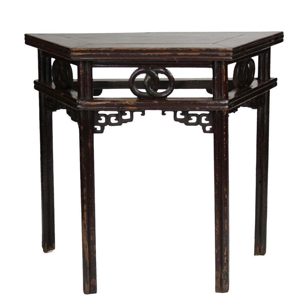 Pair of Chinese Moon Tables