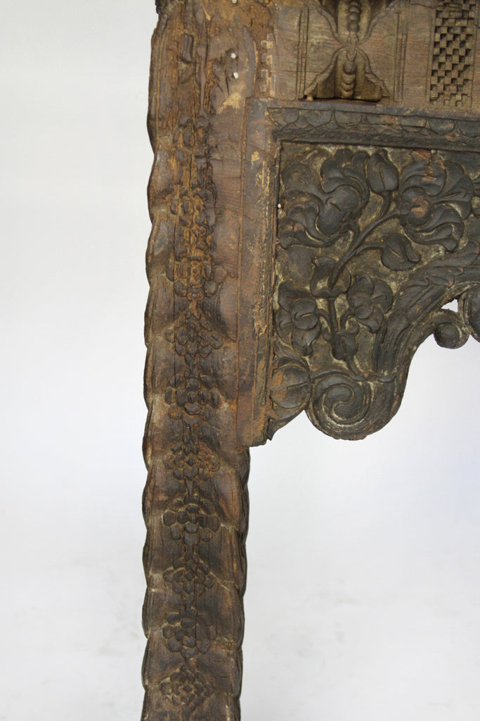 Moorish Carved Console Table