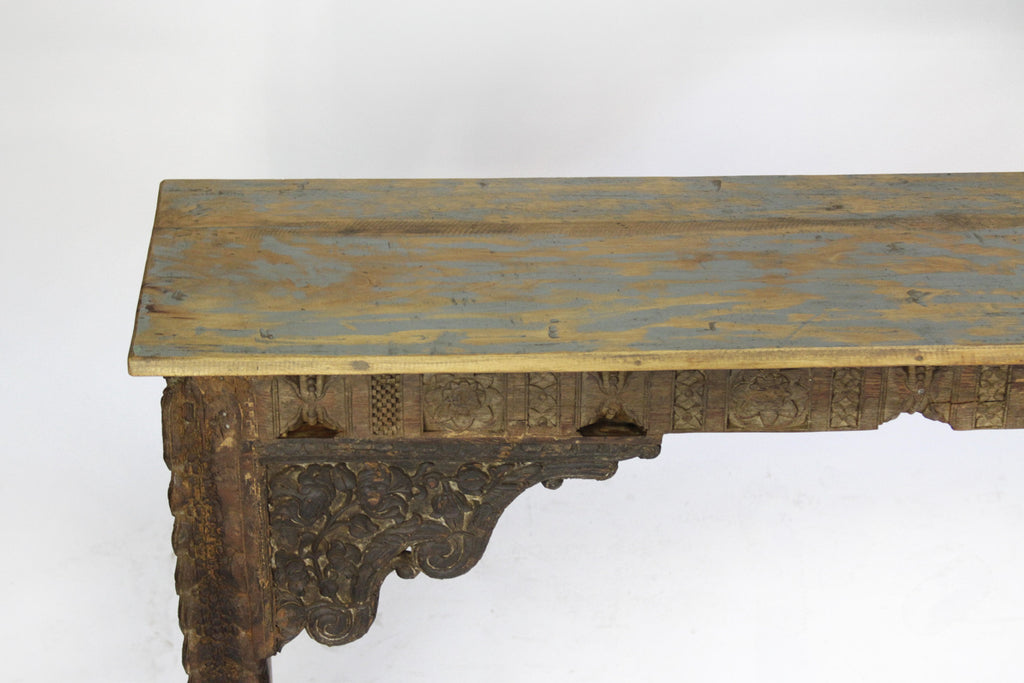 Moorish Carved Console Table