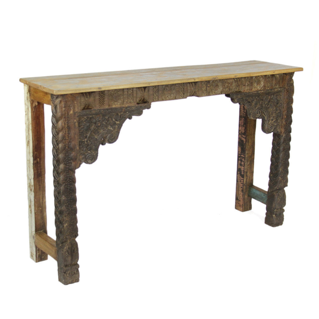 Moorish Carved Console Table