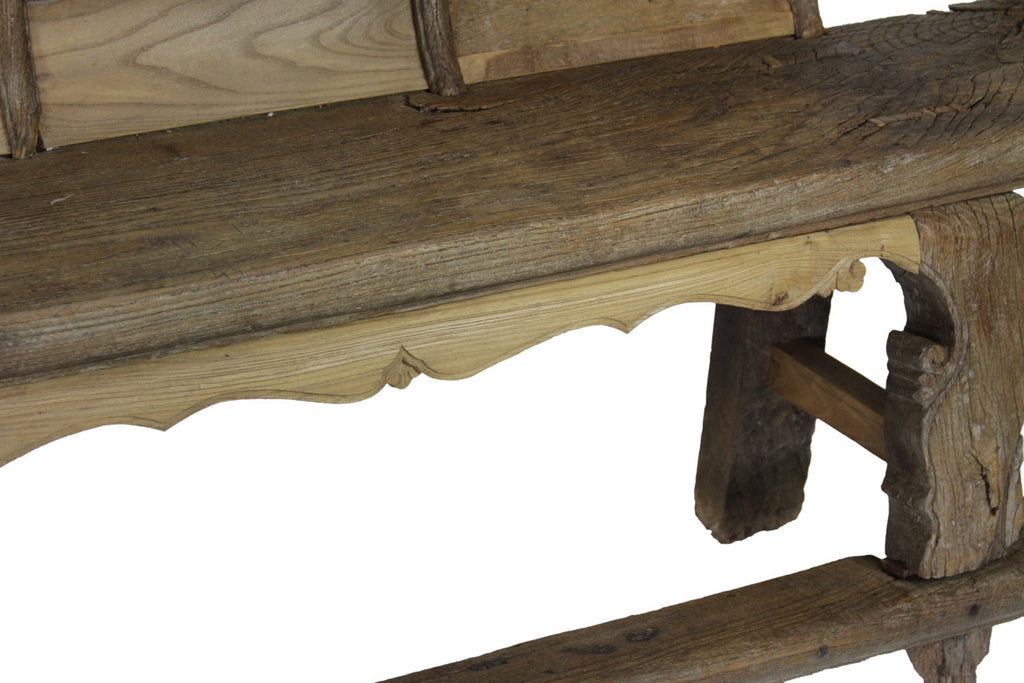 Masterful 18th Century Theater Bench