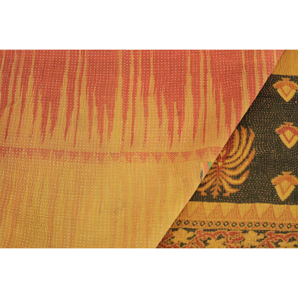 Vintage Kantha Throw