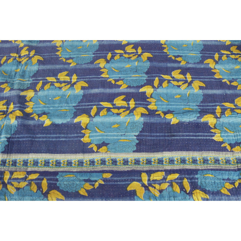 Vintage Kantha Throw