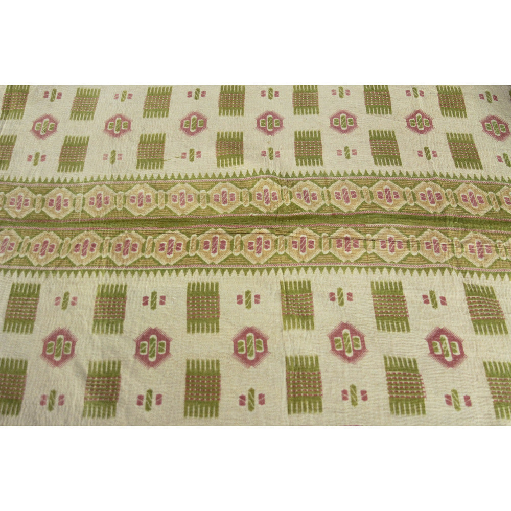 Vintage Kantha Throw