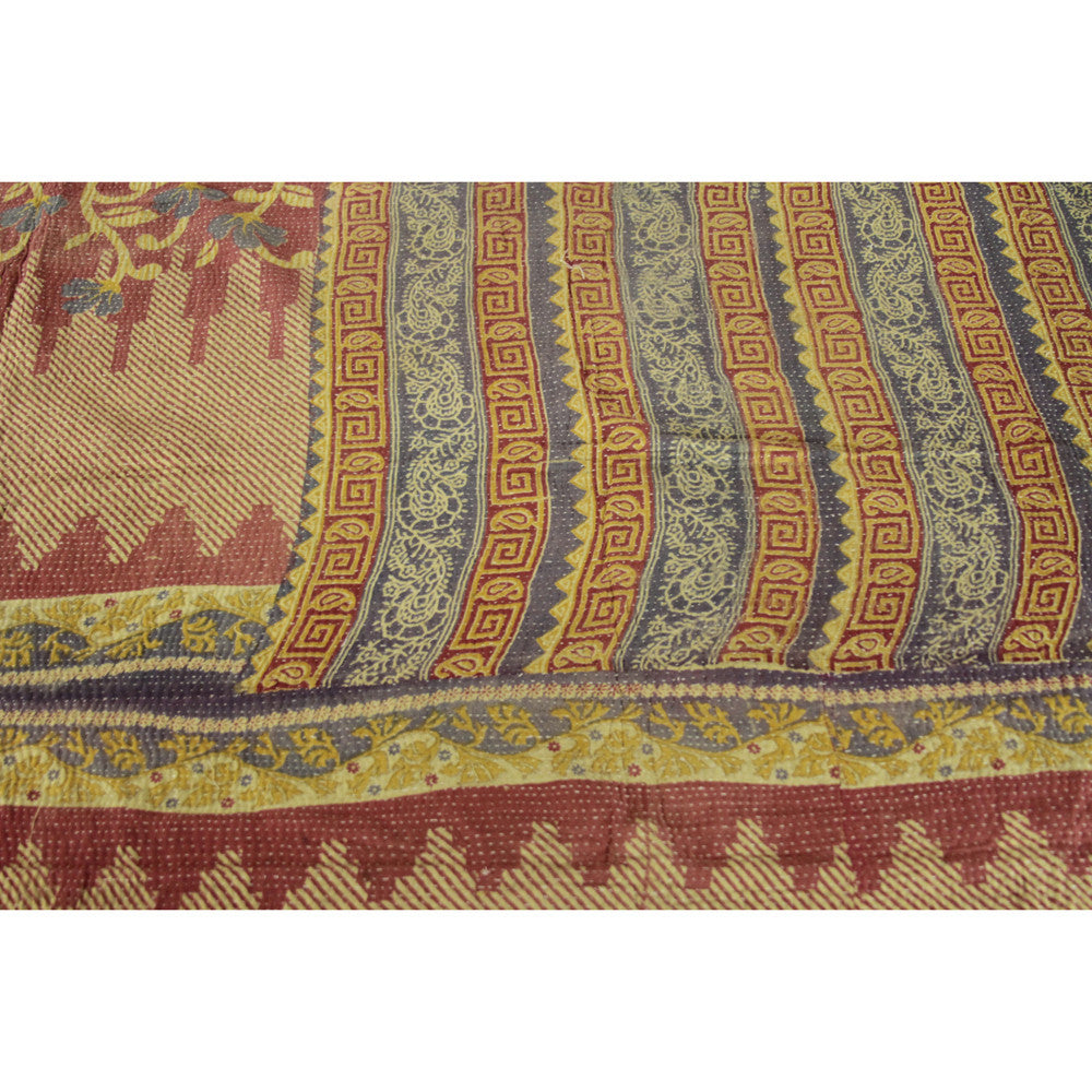 Vintage Kantha Throw