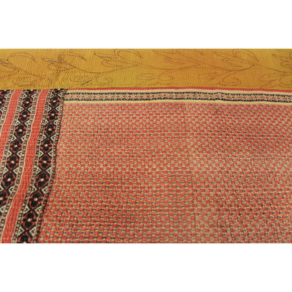 Vintage Kantha Throw