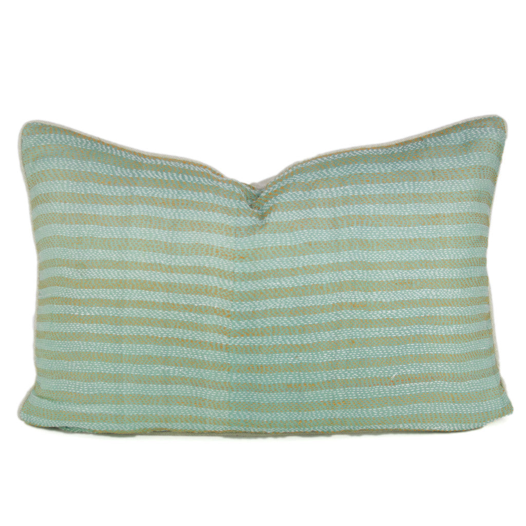 Opal Bengal Silk Katha Pillow