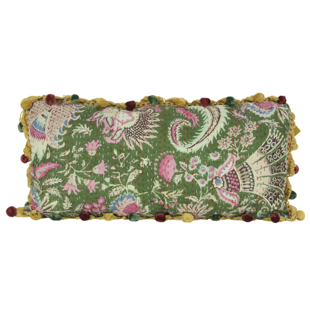 Jogi Rali Verde Pillow, Set Of 2
