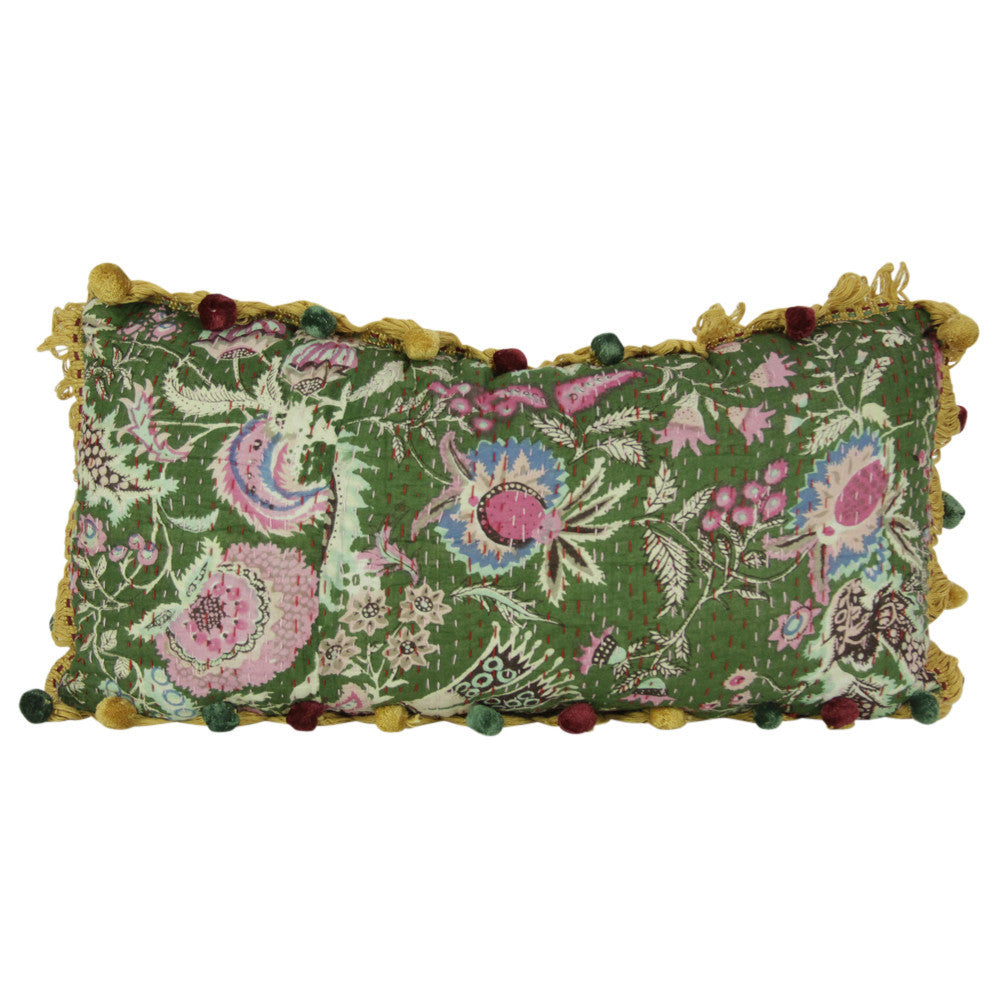 Jogi Rali Verde Pillow, Set Of 2
