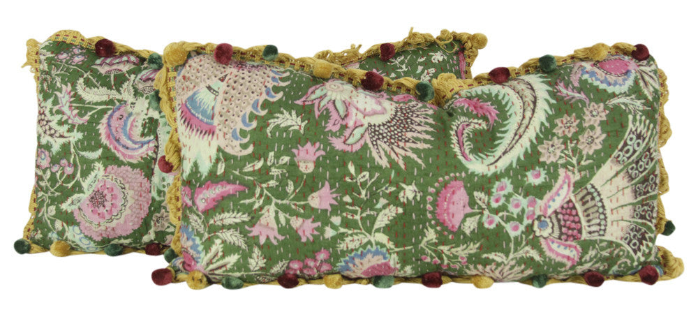 Jogi Rali Verde Pillow, Set Of 2