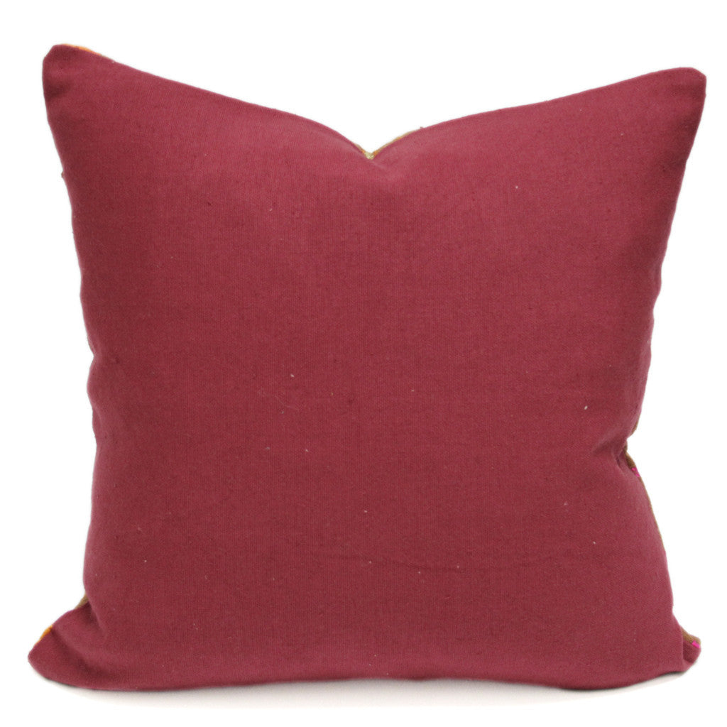 Bagh Phulkari Pillow (square)
