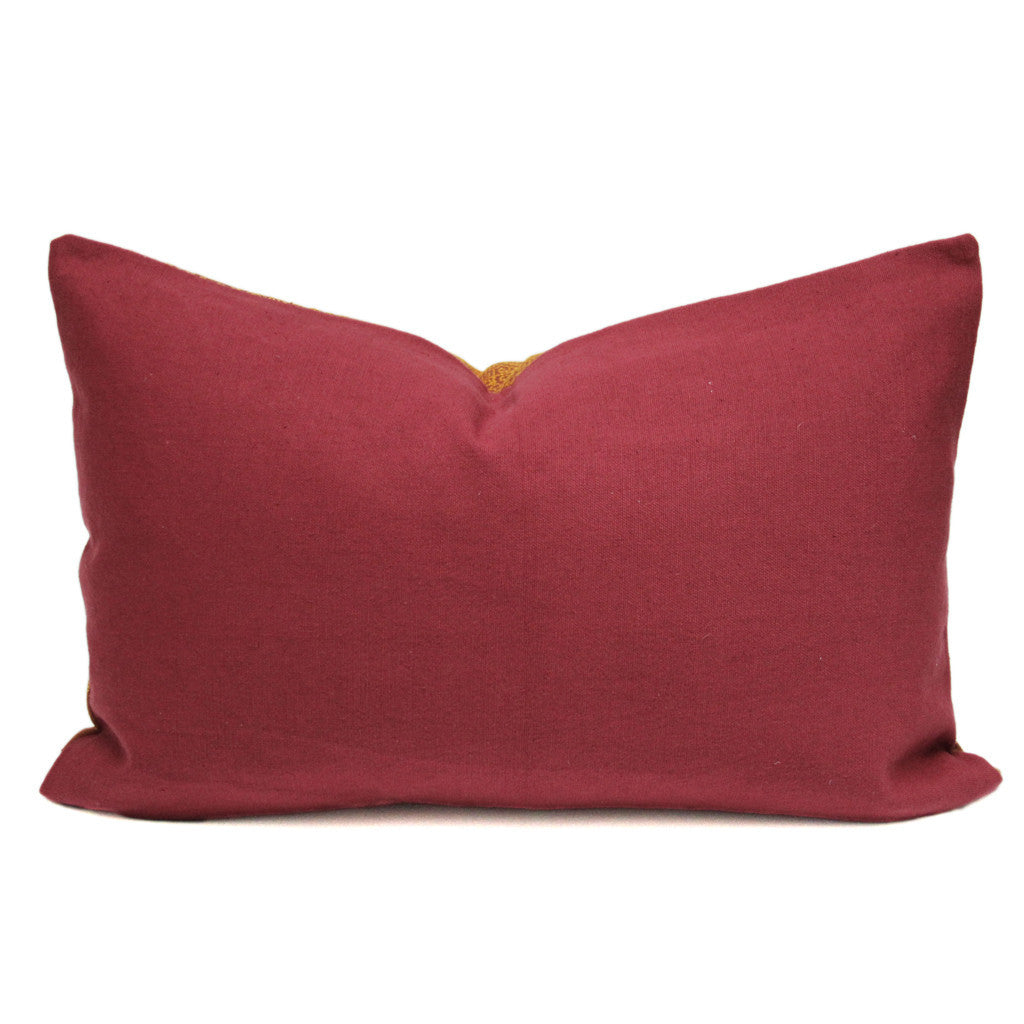 Bagh Phulkari Pillow (Lumbar)