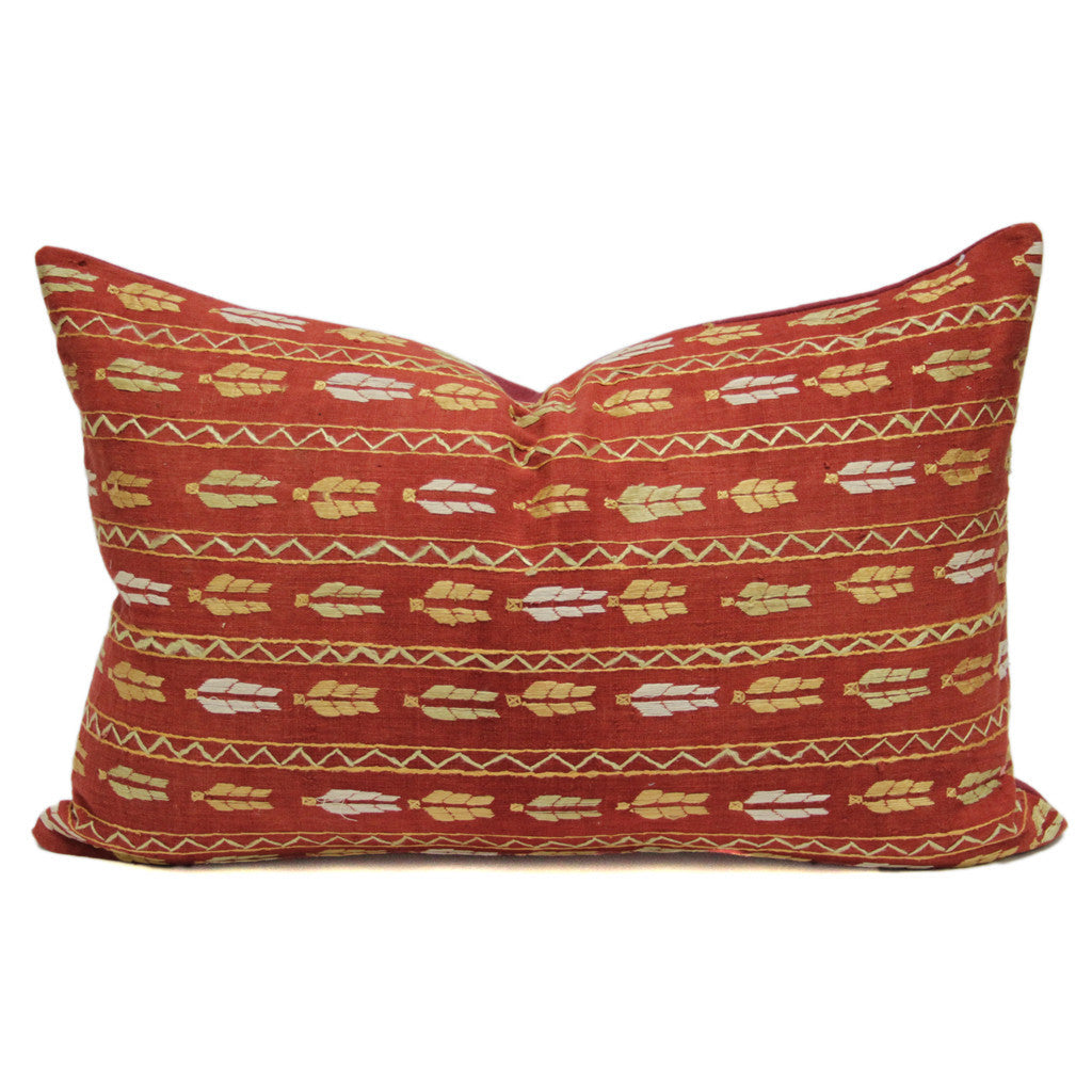 Bagh Phulkari Pillow (Lumbar)