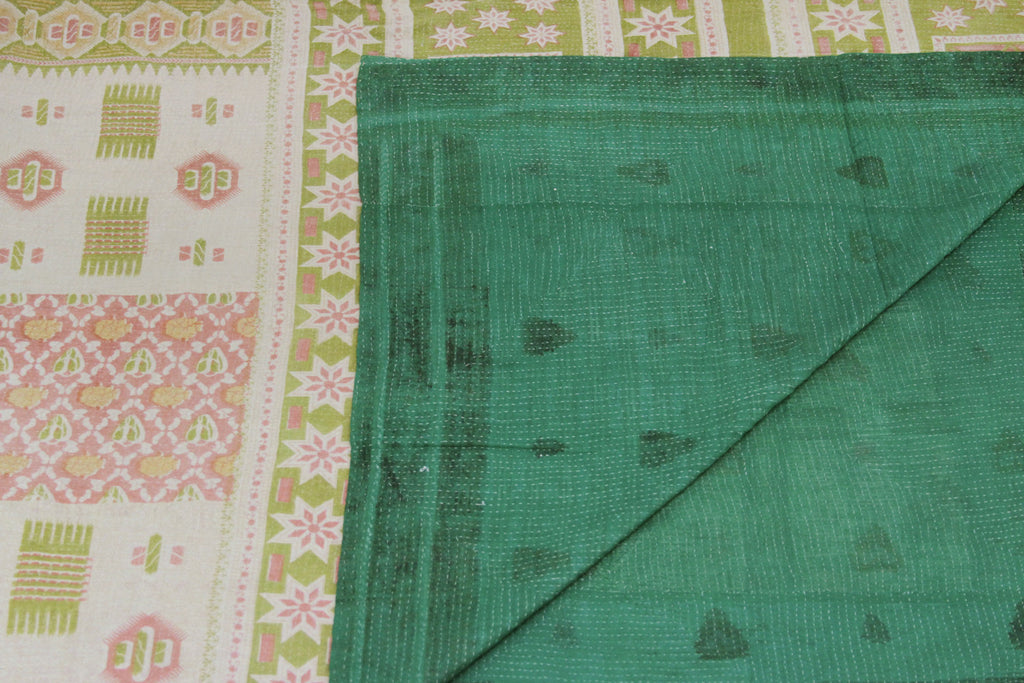 Vintage Kantha Throw
