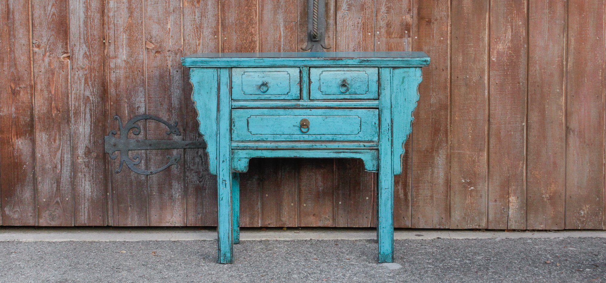 Beautiful Turquoise Altar Dresser