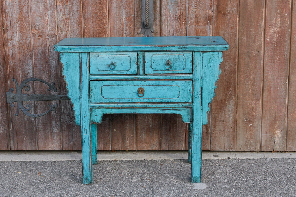 Beautiful Turquoise Altar Dresser