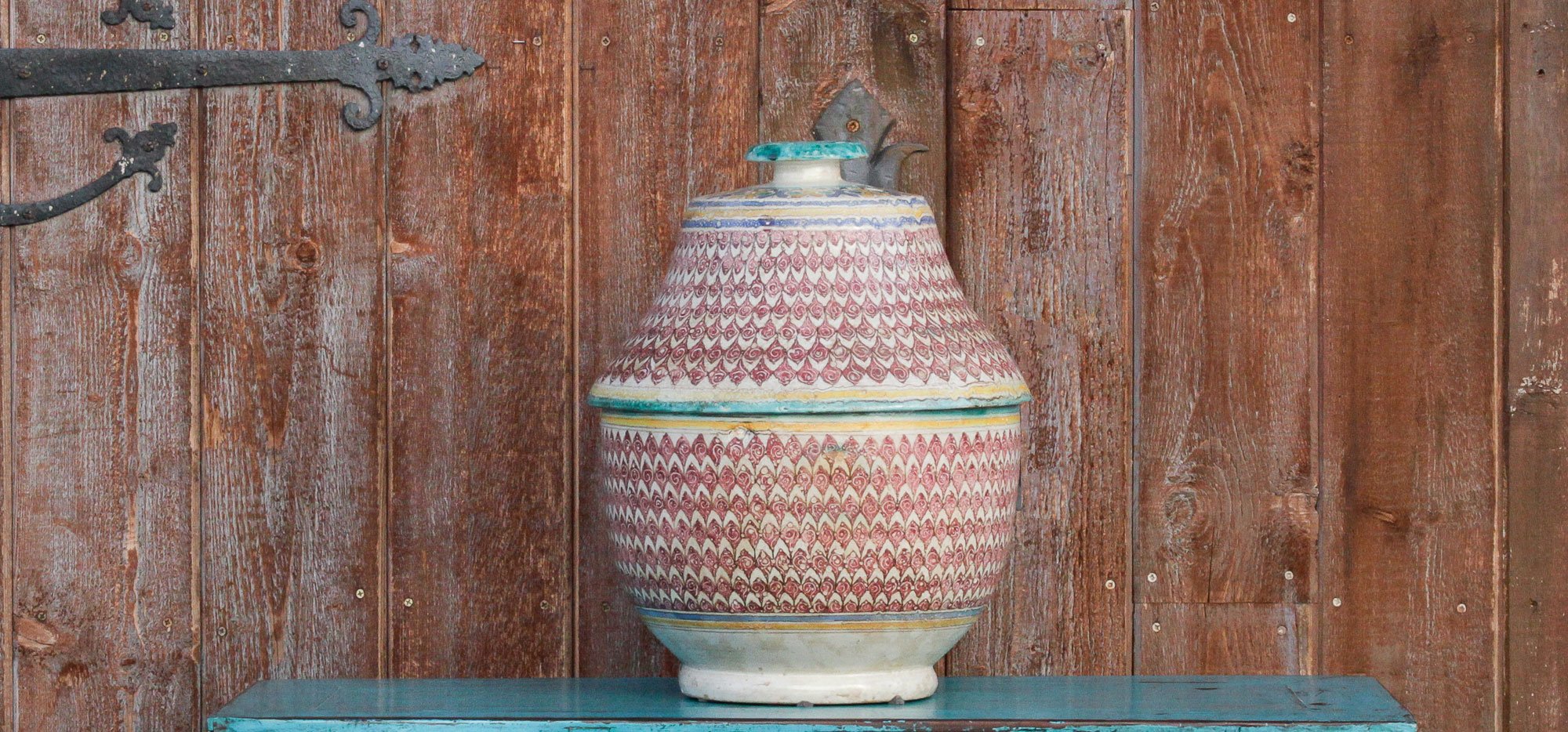 Antique Shankh Moroccan Large Jar