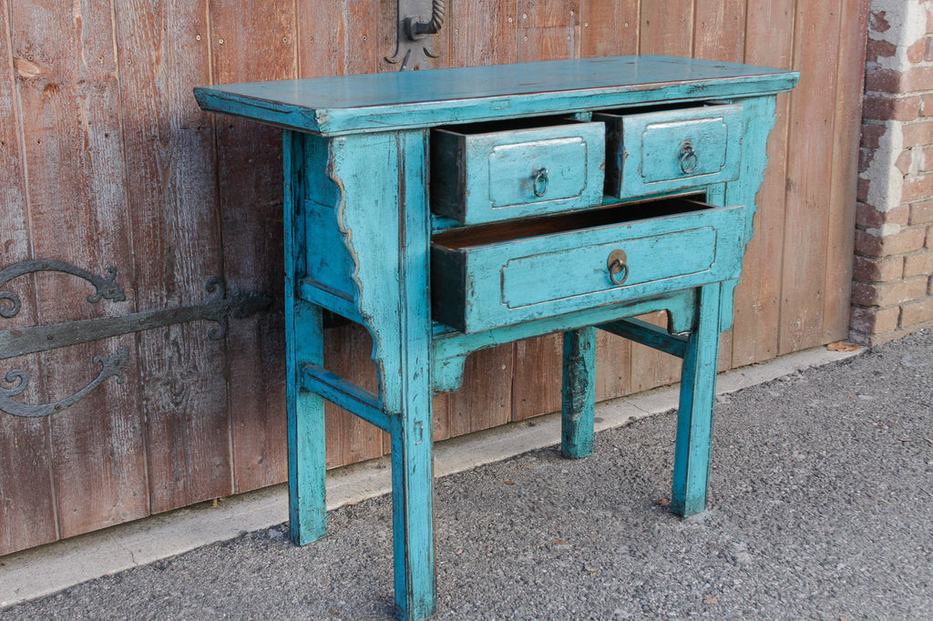Beautiful Turquoise Altar Dresser