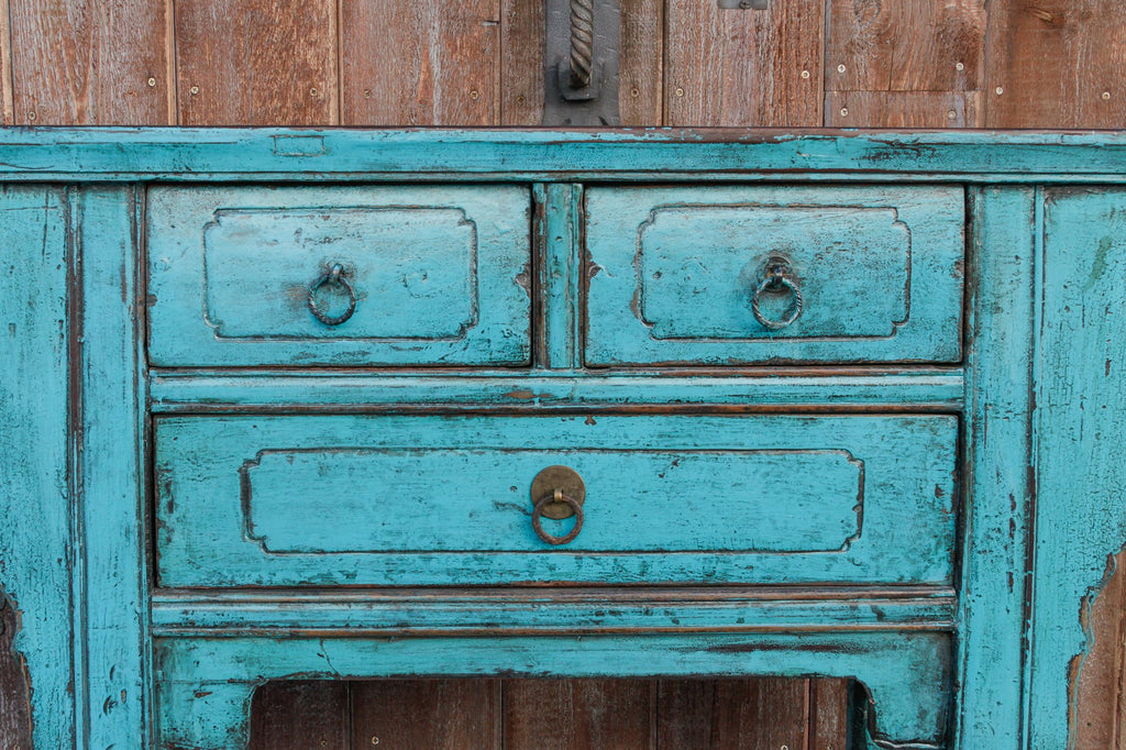 Beautiful Turquoise Altar Dresser