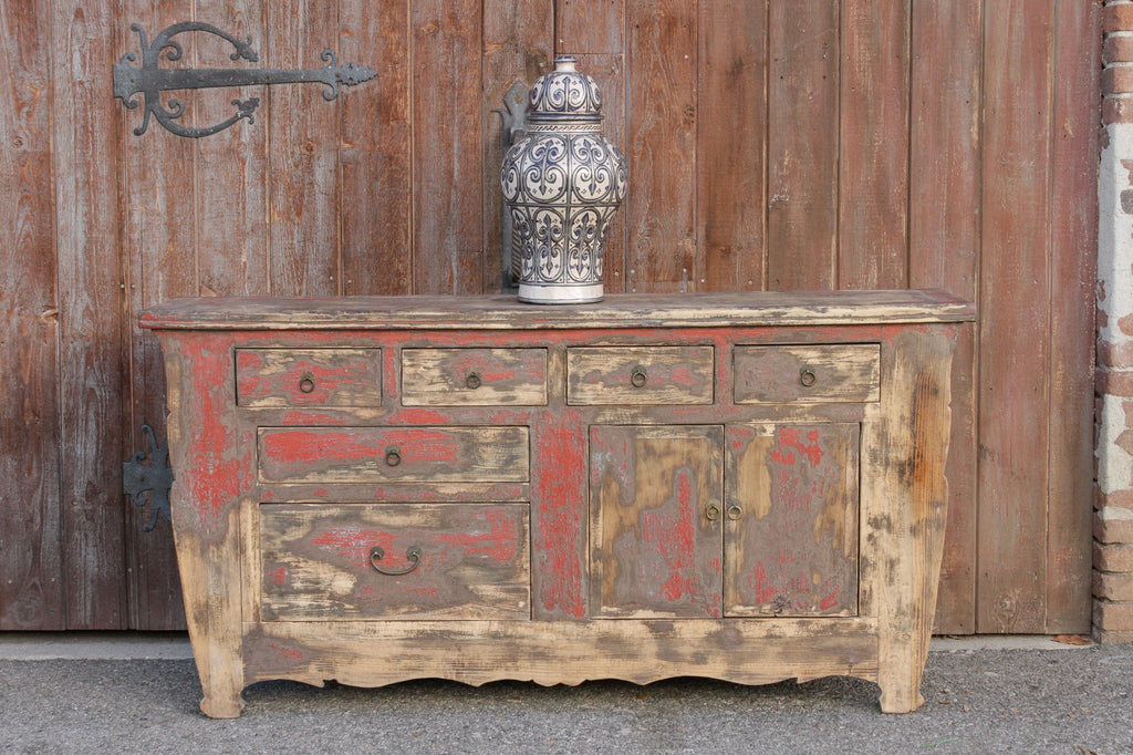 19th Century Shanxi Distressed Sideboard