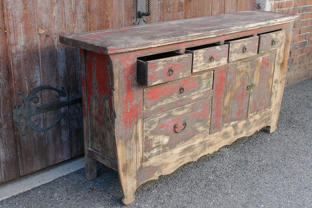 19th Century Shanxi Distressed Sideboard