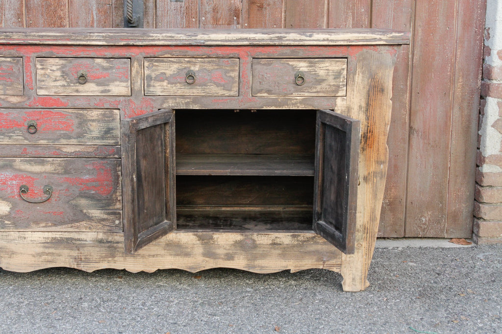 19th Century Shanxi Distressed Sideboard