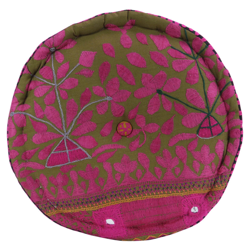 Tribal Mathuravati Pouf