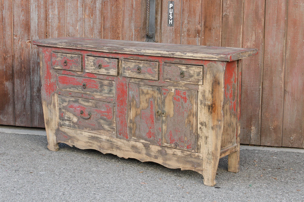 19th Century Shanxi Distressed Sideboard