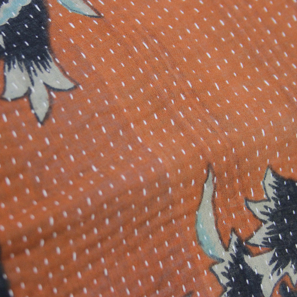 Pushpa Kantha Bolster Pillow