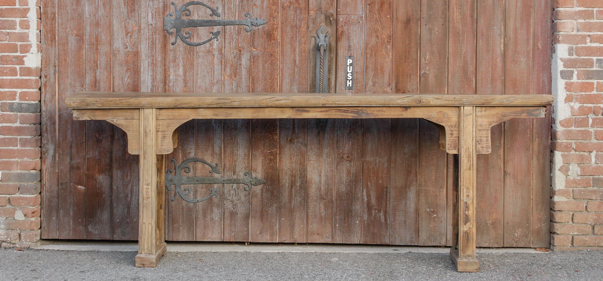 Impressive Single Board Top Antique Altar Table