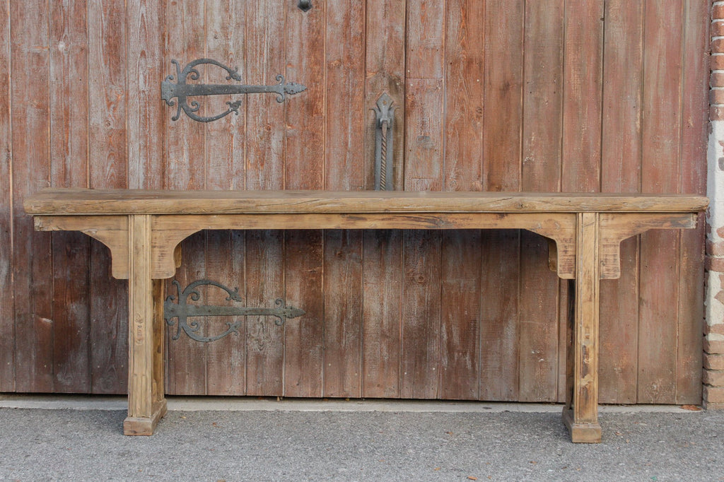 Impressive Single Board Top Antique Altar Table