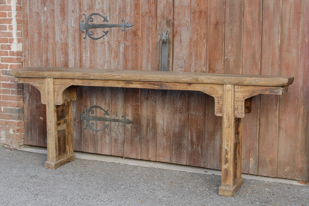 Impressive Single Board Top Antique Altar Table
