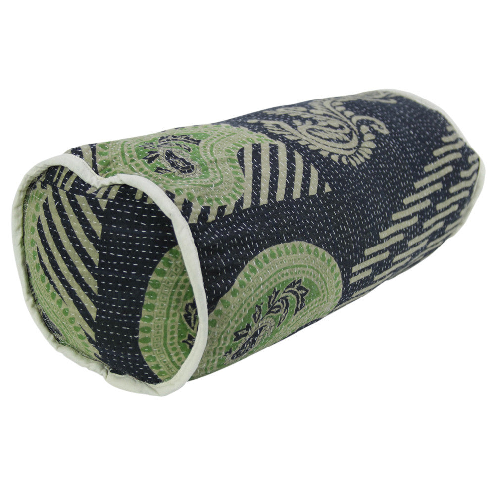 Pushpa Kantha Bolster Pillow