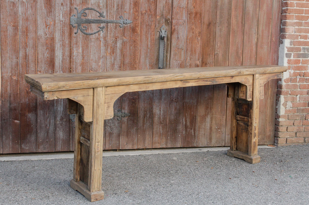 Impressive Single Board Top Antique Altar Table