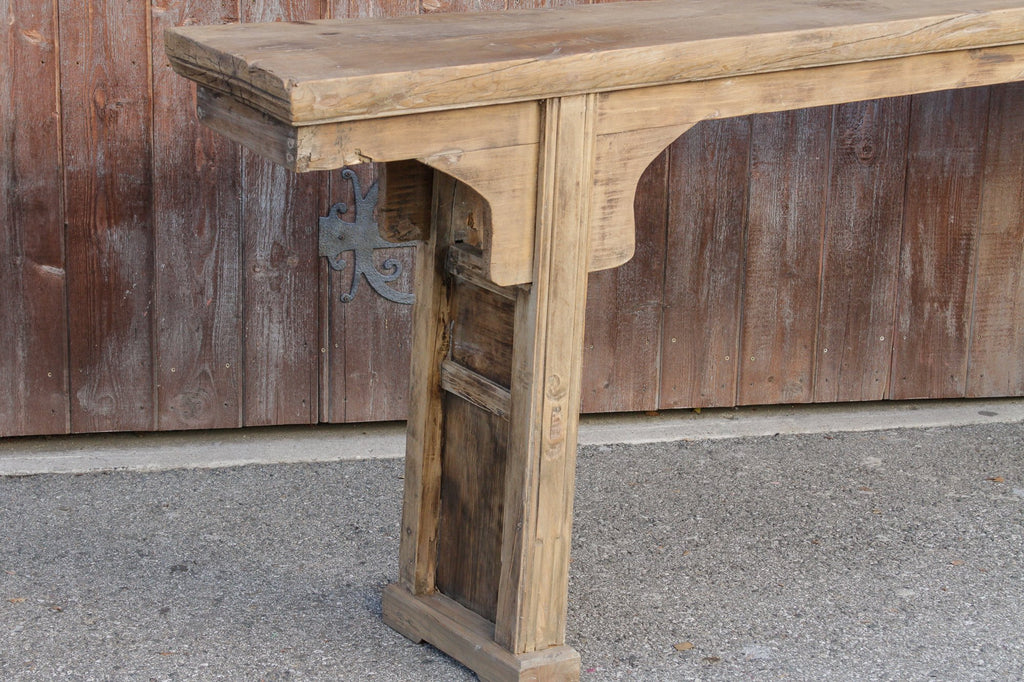Impressive Single Board Top Antique Altar Table