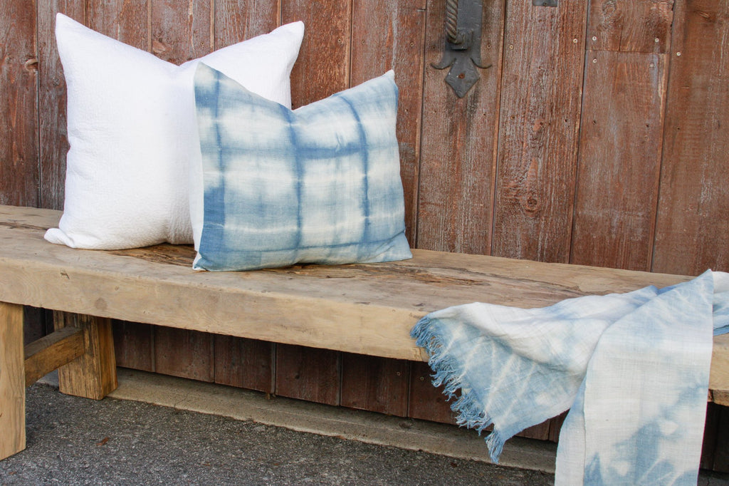 Antique Robust Rustic Bench