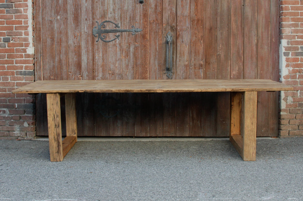 Imposing Very Long Rustic Dining Table
