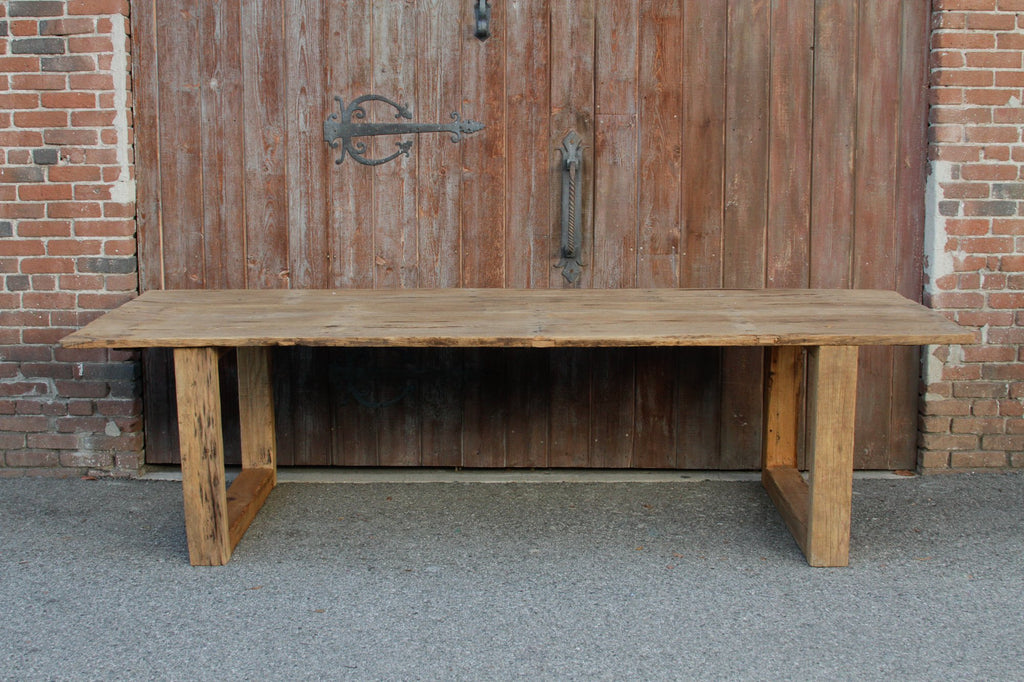 Imposing Very Long Rustic Dining Table
