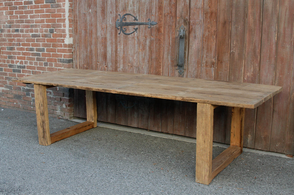 Imposing Very Long Rustic Dining Table