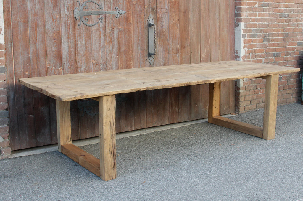Imposing Very Long Rustic Dining Table