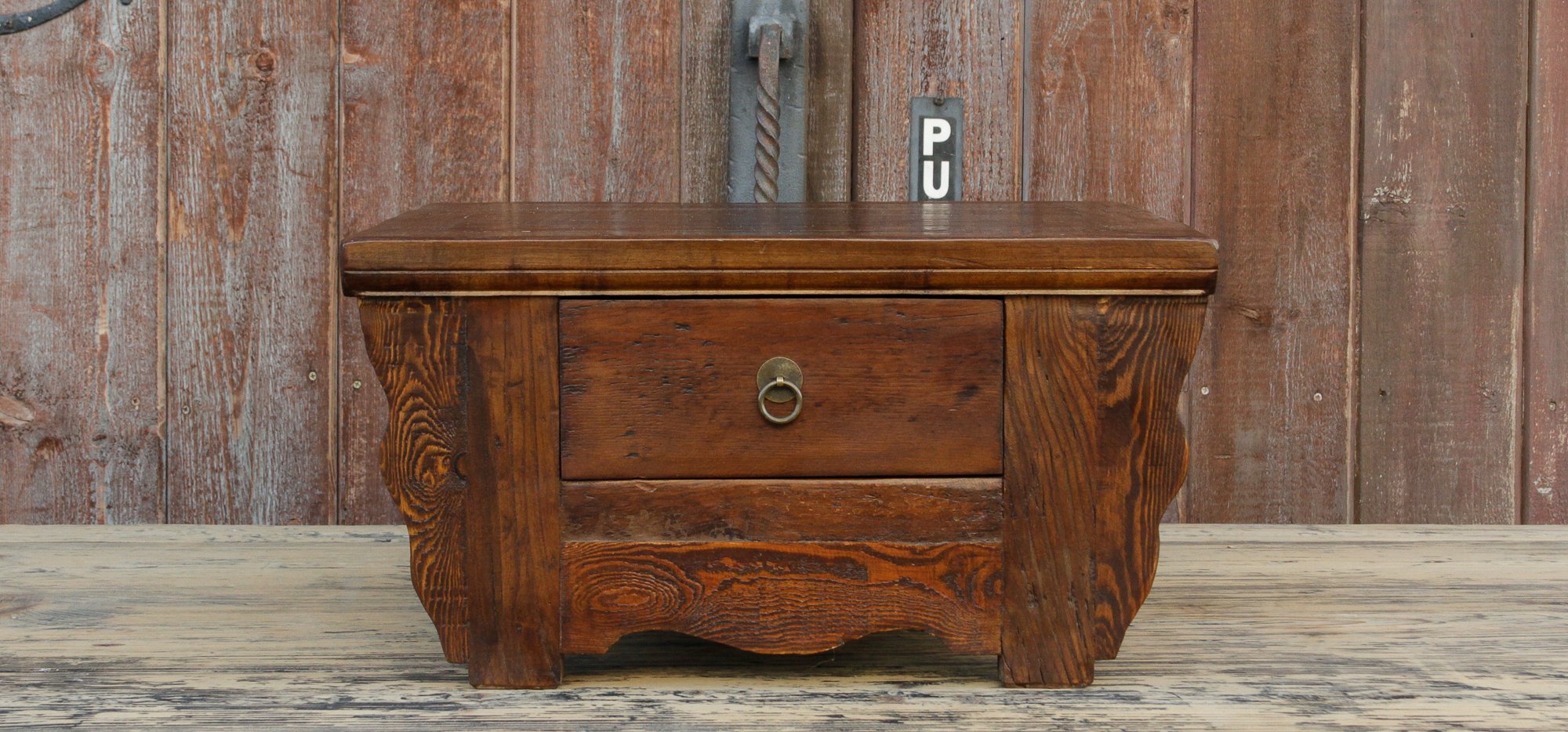 Vintage Elm Kang Table