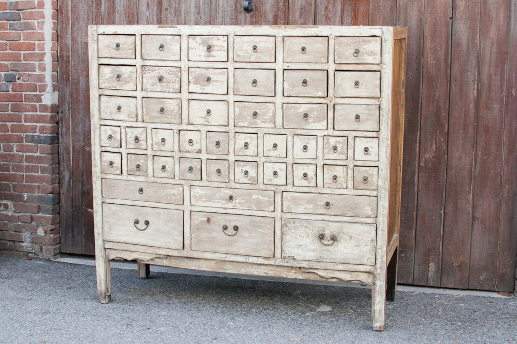 Antique Asian Apothecary Cabinet