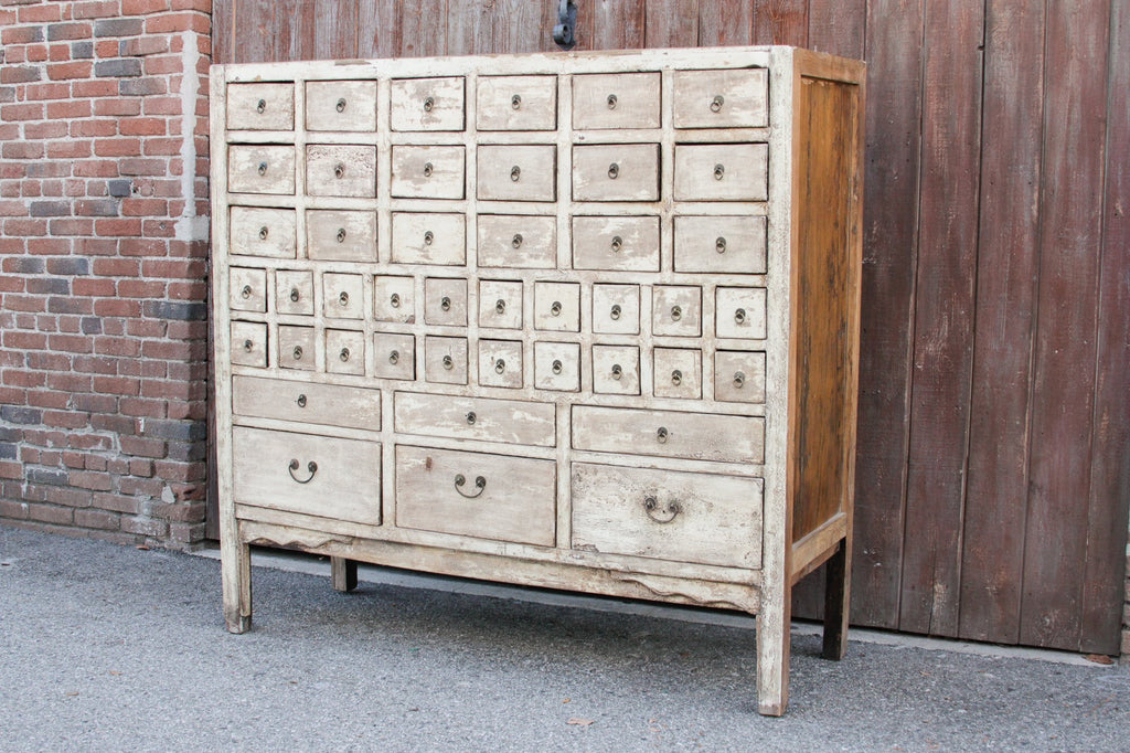 Antique Asian Apothecary Cabinet