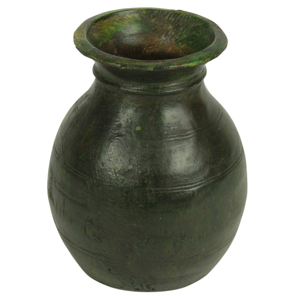 Green Vintage Pot
