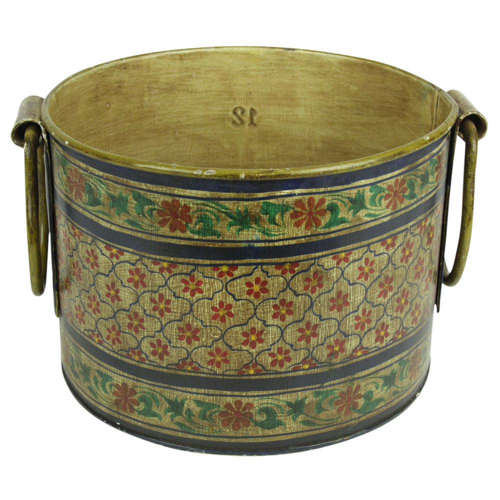 Hand-Painted Bucket