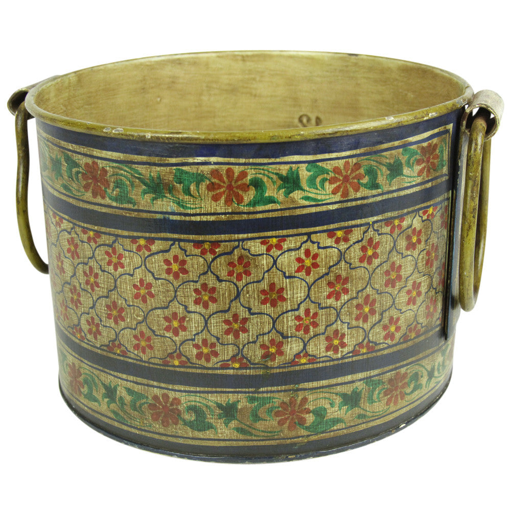Hand-Painted Bucket